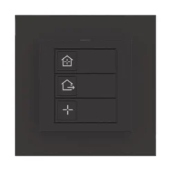Abra modepanel bryterpanel svart