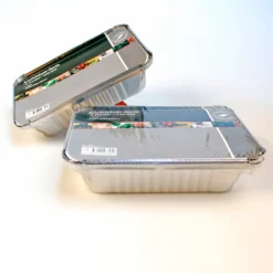 Aluminiumform 1l m/lokk 3-pk
