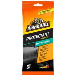 Armor all protective wipes matt finish, flatpk. 20 stk.