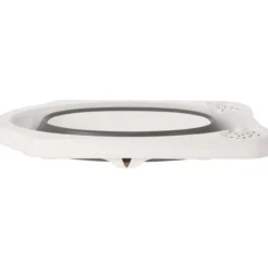 Babybadekar foldbart pp 80x46cm 33l grå