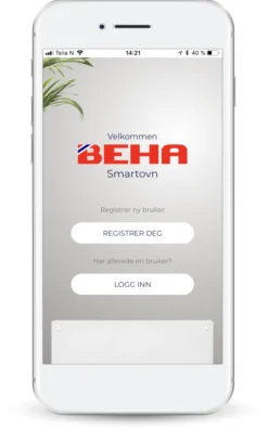 Beha smartovn m/ glassfront pgv 12 wifi 1250w