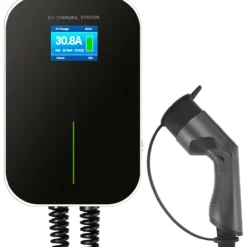 Besen home 3,7kw ladestasjon m/dc-rcm inkl 6 mtr fastmontert kabel t2