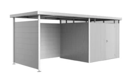 Biohort bakvegg for highline h2-h5 sølv