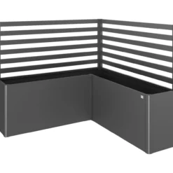 Biohort espalier (2stk) for l-l200/l2x1 mørk grå metallic