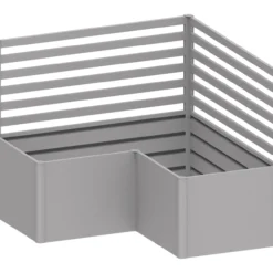 Biohort espalier (2stk) for l-l200/l2x1 sølv metallic