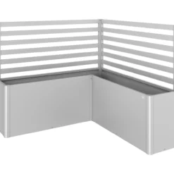 Biohort espalier (2stk) for l-l200/l2x1 sølv metallic