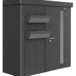 Biohort floraboard for redskapsbod neo, mørk grå metallic