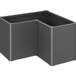 Biohort høybed belvedere midi l100 mørk grå metallic