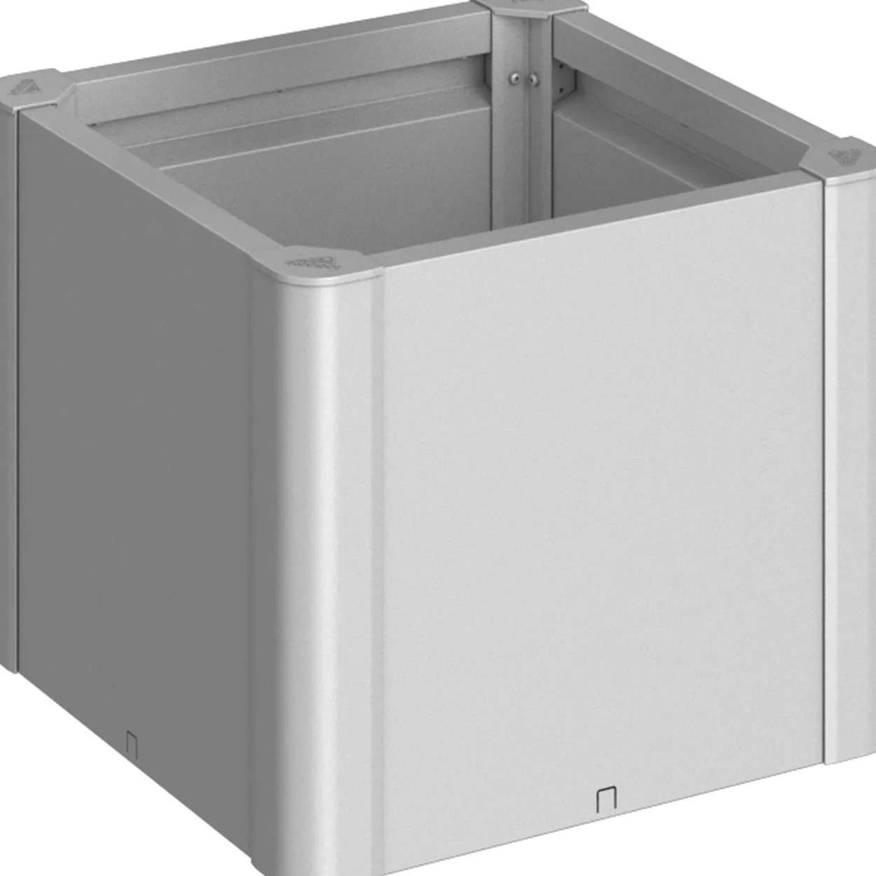 Biohort høybed belvedere mini 50 sølv metallic