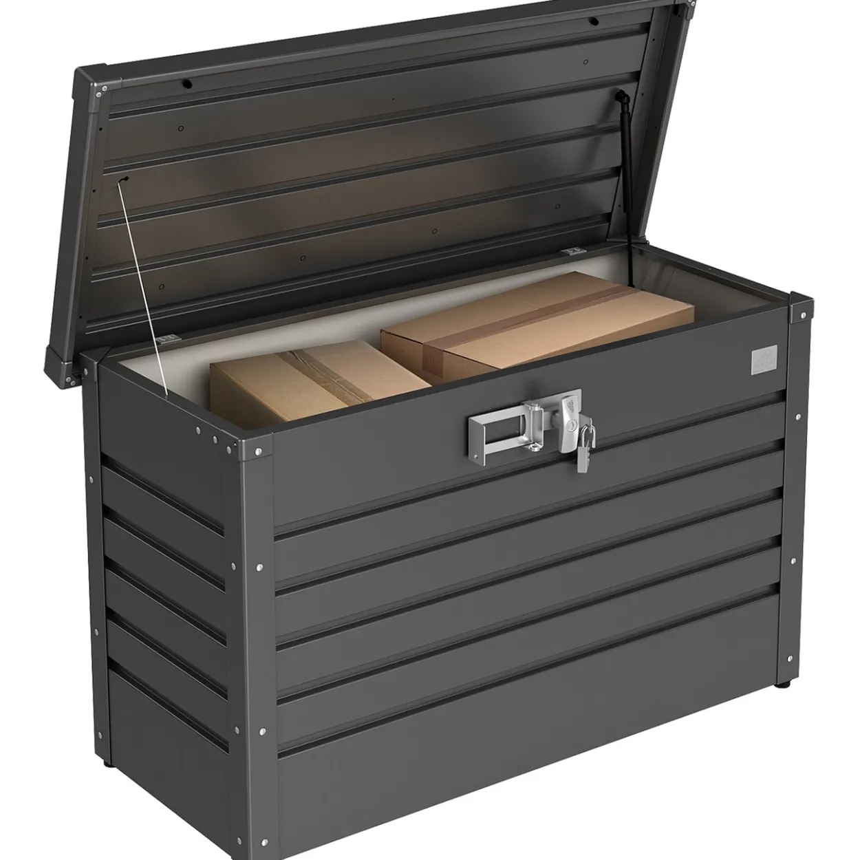 Biohort paket-box 100, mørk grå metallic