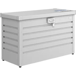 Biohort paket-box 100, sølv metallic