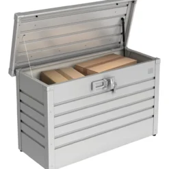 Biohort paket-box 100, sølv metallic