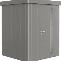 Biohort redskapsbod neo 1a std. dør kvartsgrå metallic