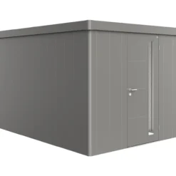 Biohort redskapsbod neo 4b std. dør kvartsgrå metallic