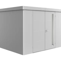 Biohort redskapsbod neo 2c dobbeldør sølv metallic