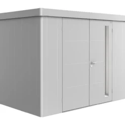 Biohort redskapsbod neo 1c dobbeldør sølv metallic