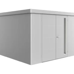 Biohort redskapsbod neo 3c dobbeldør sølv metallic
