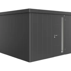 Biohort redskapsbod neo 3c std. dør mørk grå metallic