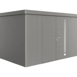 Biohort redskapsbod neo 2d dobbeldør kvartsgrå metallic