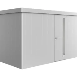 Biohort redskapsbod neo 1d std. dør sølv metallic
