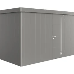 Biohort redskapsbod neo 1d std. dør kvartsgrå metallic