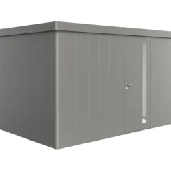 Biohort redskapsbod neo 2d std. dør kvartsgrå metallic