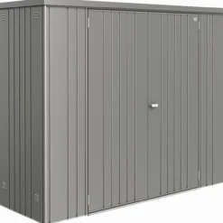 Biohort redskapsbod str 230 kvartsgrå metallic
