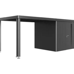 Biohort sidetak for redskapsbod neo 2a/2b/2c/2d kvartsgrå metallic