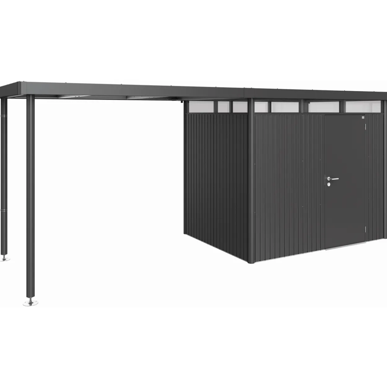 Biohort sidetak highline h2 mørk grå metallic