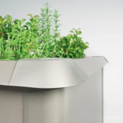 Biohort sneglebeskytter for høybed 1,5x0,5 sølv metallic