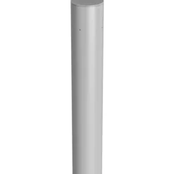 Biohort stolpe for levegg for innfelling i betongg 180 cm høydejusterbar sølv metallic