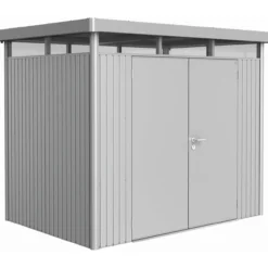 Biohort utebod highline h2 2 dører sølv metallic
