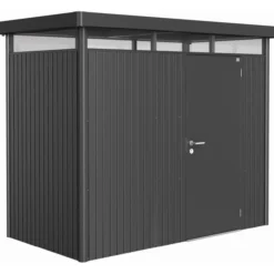 Biohort utebod highline h1 1 dør mørk grå metallic