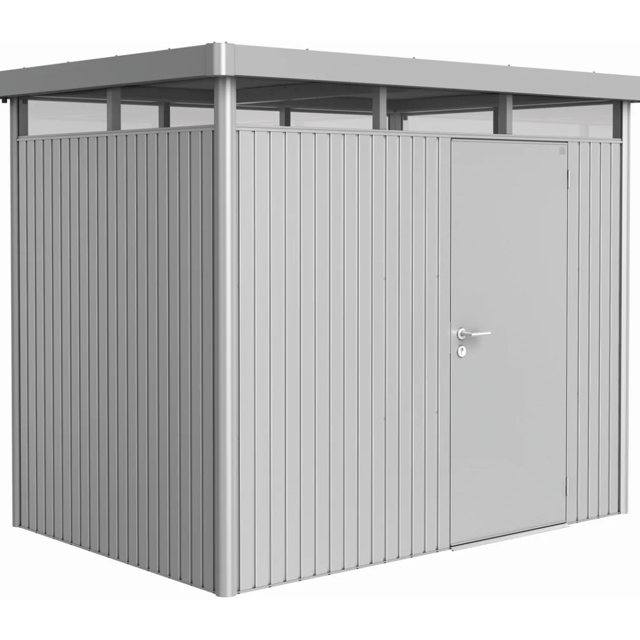 Biohort utebod highline h2 1 dør sølv metallic