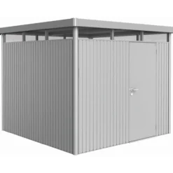 Biohort utebod highline h4 1 dør sølv metallic