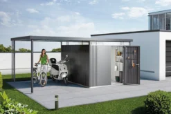 Biohort utebod highline h5 m kvartsgrå metallic