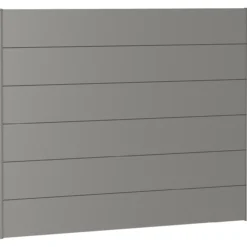 Biohort veggpanel for levegg uten akrylglass 180x135 kvartsgrå metallic