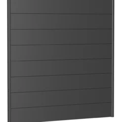 Biohort veggpanel for levegg uten akrylglass 180x180 mørk grå metallic