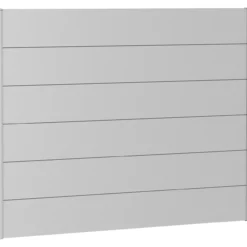 Biohort veggpanel for levegg uten akrylglass 180x135 sølv metallic