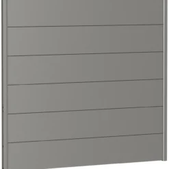 Biohort veggpanel for levegg uten akrylglass 150x135 kvartsgrå metallic