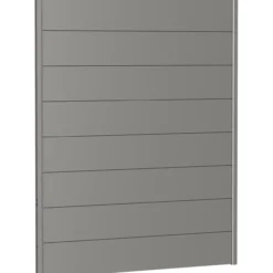 Biohort veggpanel for levegg uten akrylglass 150x180 kvartsgrå metallic