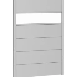 Biohort veggpanel for levegg akrylglass 100x135 sølv metallic