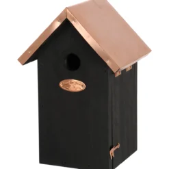 Bird fuglehus sort kobber