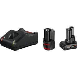 Bosch batterisett gba 12v 2,0ah & 4,0ah m/lader gal 12v-40 professional