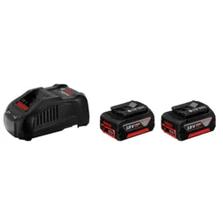 Bosch batterisett gba 18v 2x5,0ah m/hurtiglader gal 1880 professional