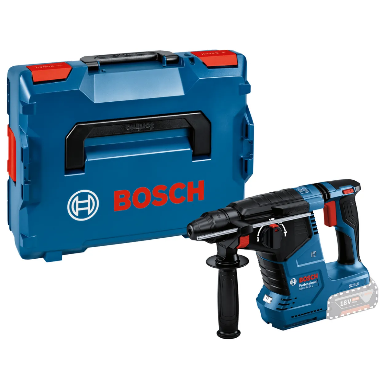 Bosch borhammer gbh 18v-24 c solo l-boxx