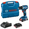 Bosch drill gsr 18v-45 2x2,0ah l-case