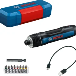 Bosch skrutrekker 3,6v 8xtb lader case