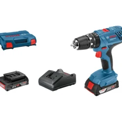 Bosch slagdrill gsb 18v-21 2x2,0ah