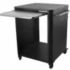 Cozze® utebord med rustfritt uttrekksbord til 13/17"-pizzaovner